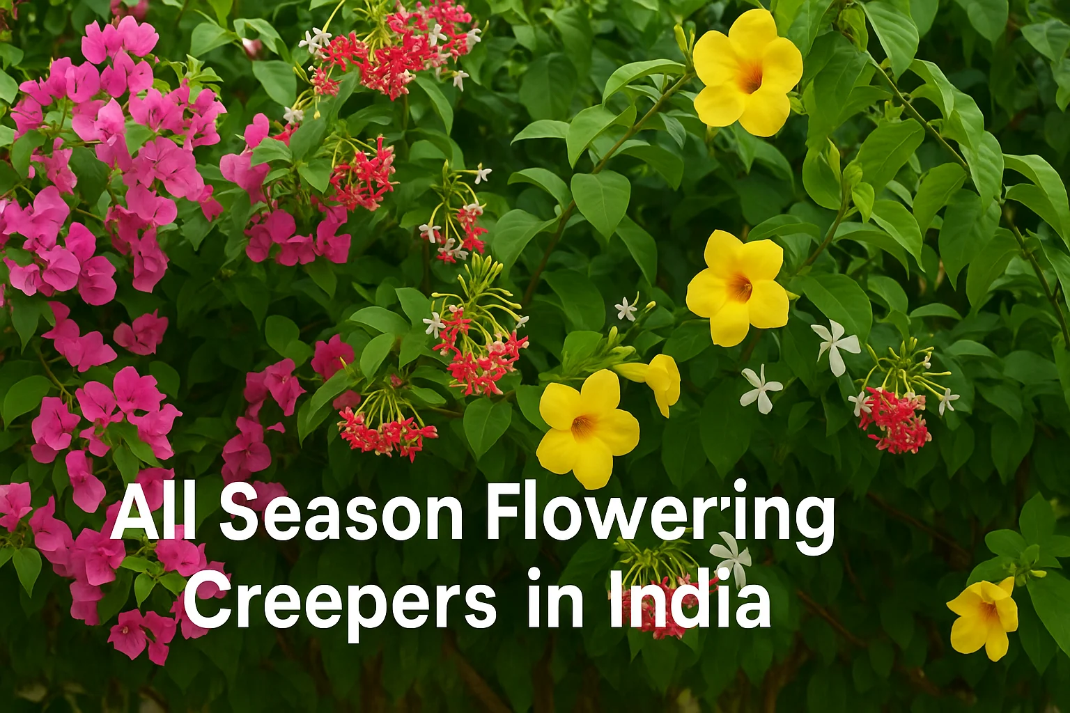 All Season Flowering Creepers in India