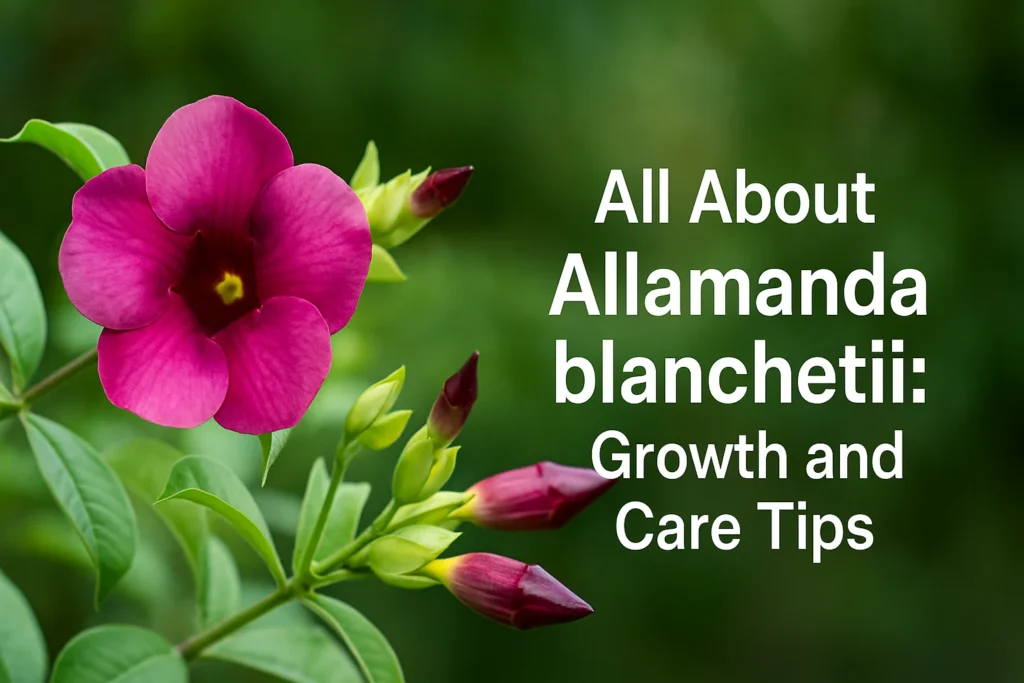 Allamanda blanchetii