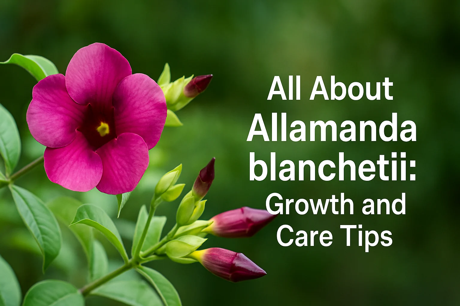 Allamanda blanchetii