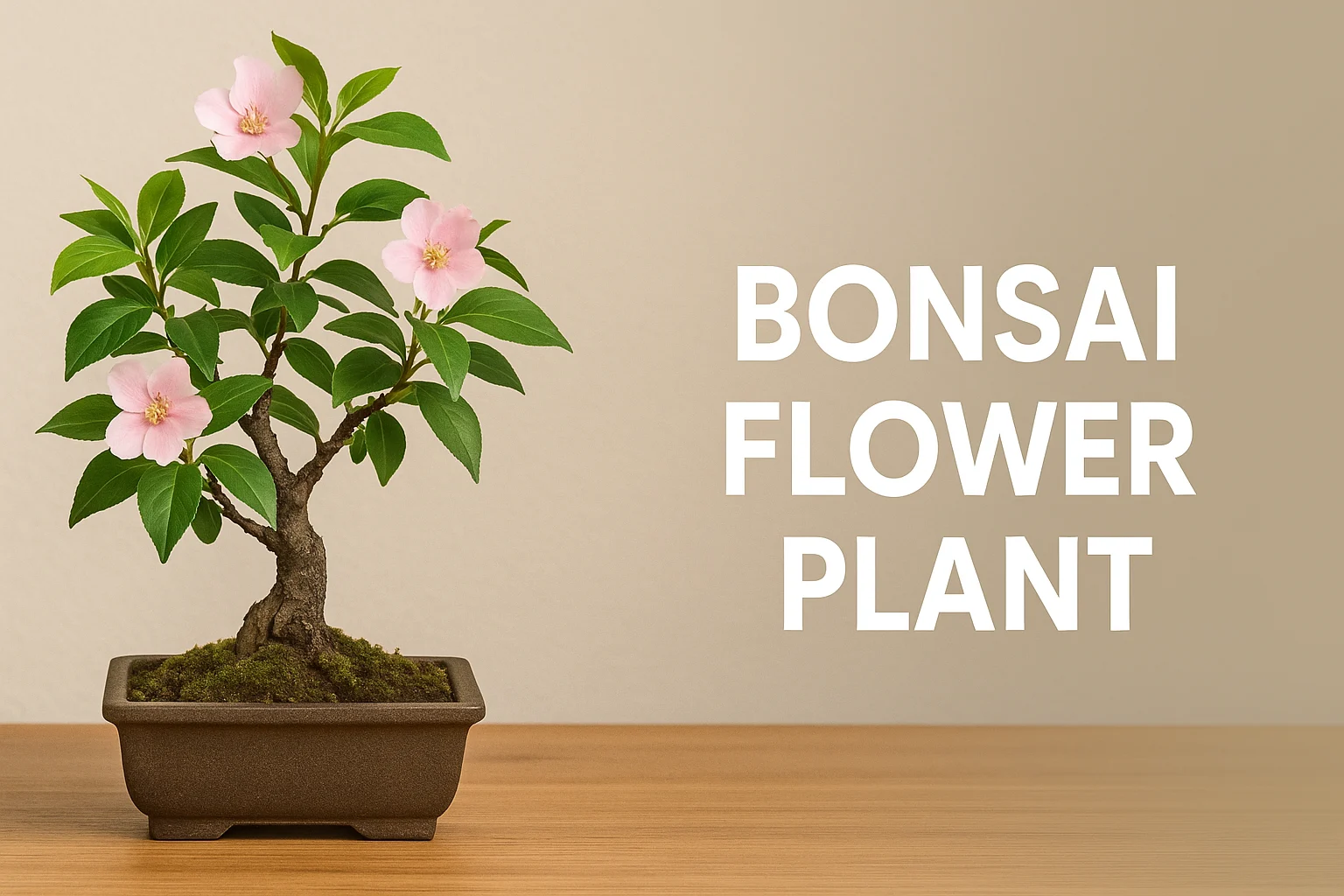 Bonsai Flower Plant