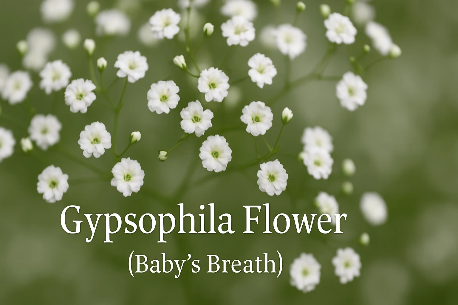 Gypsophila Flower (Baby's Breath)