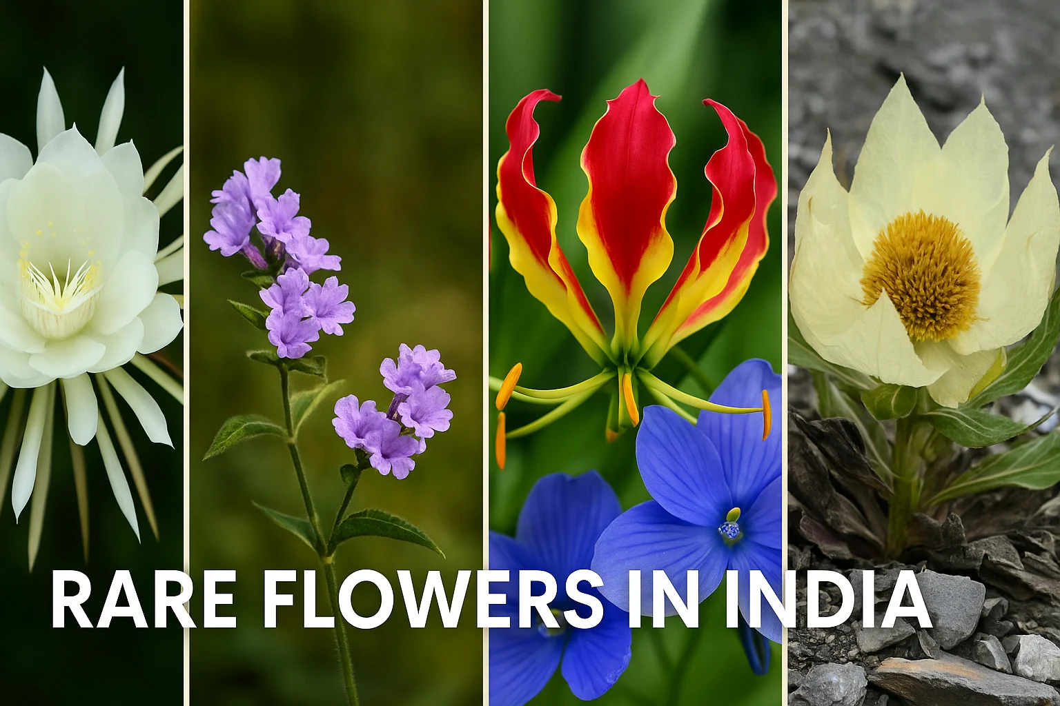Rare Flowers in India