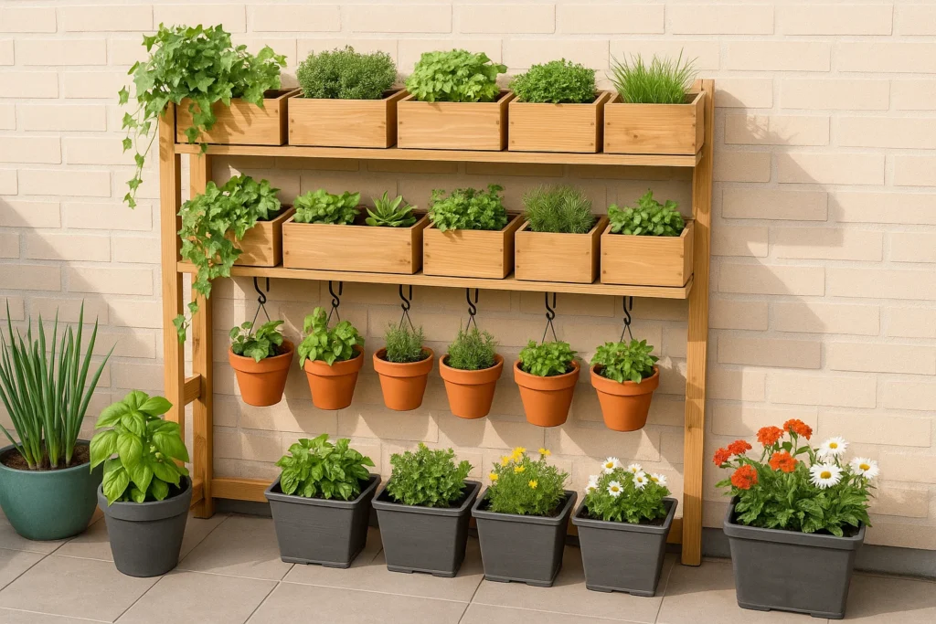 Vertical Gardens to Save Space
