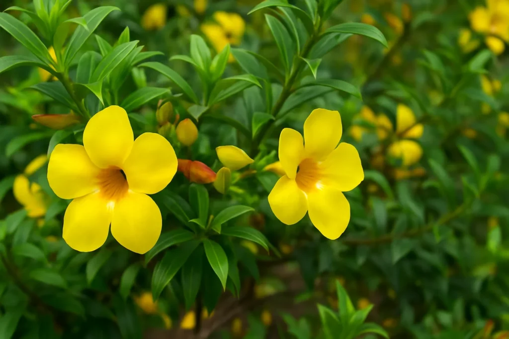 Allamanda schottii (Bush Allamanda)