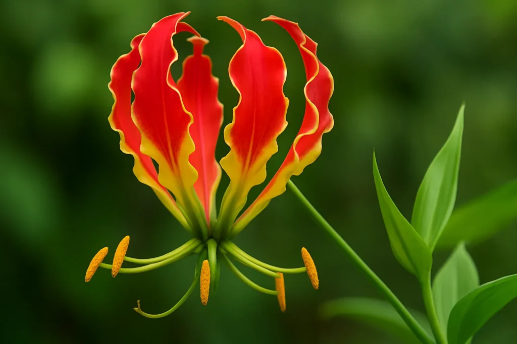 Flame Lily (Gloriosa Superba)