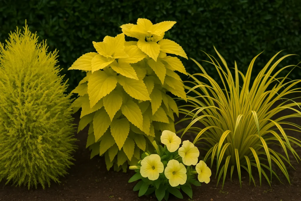 Golden Plants