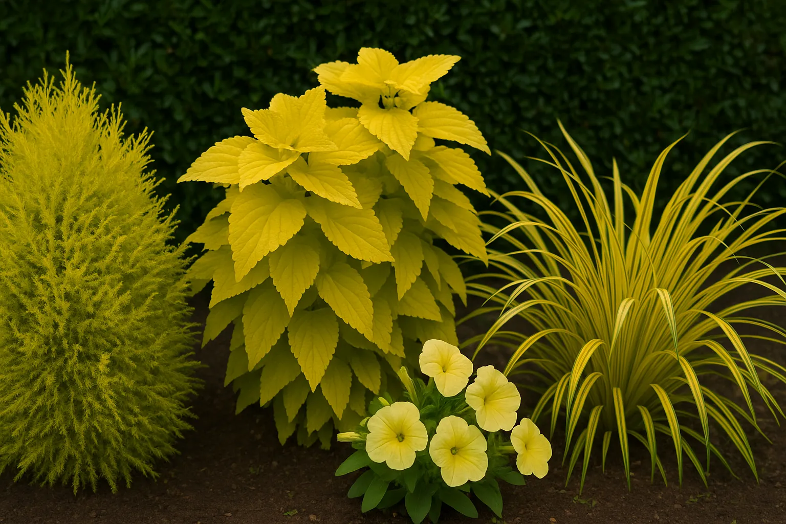 Golden Plants