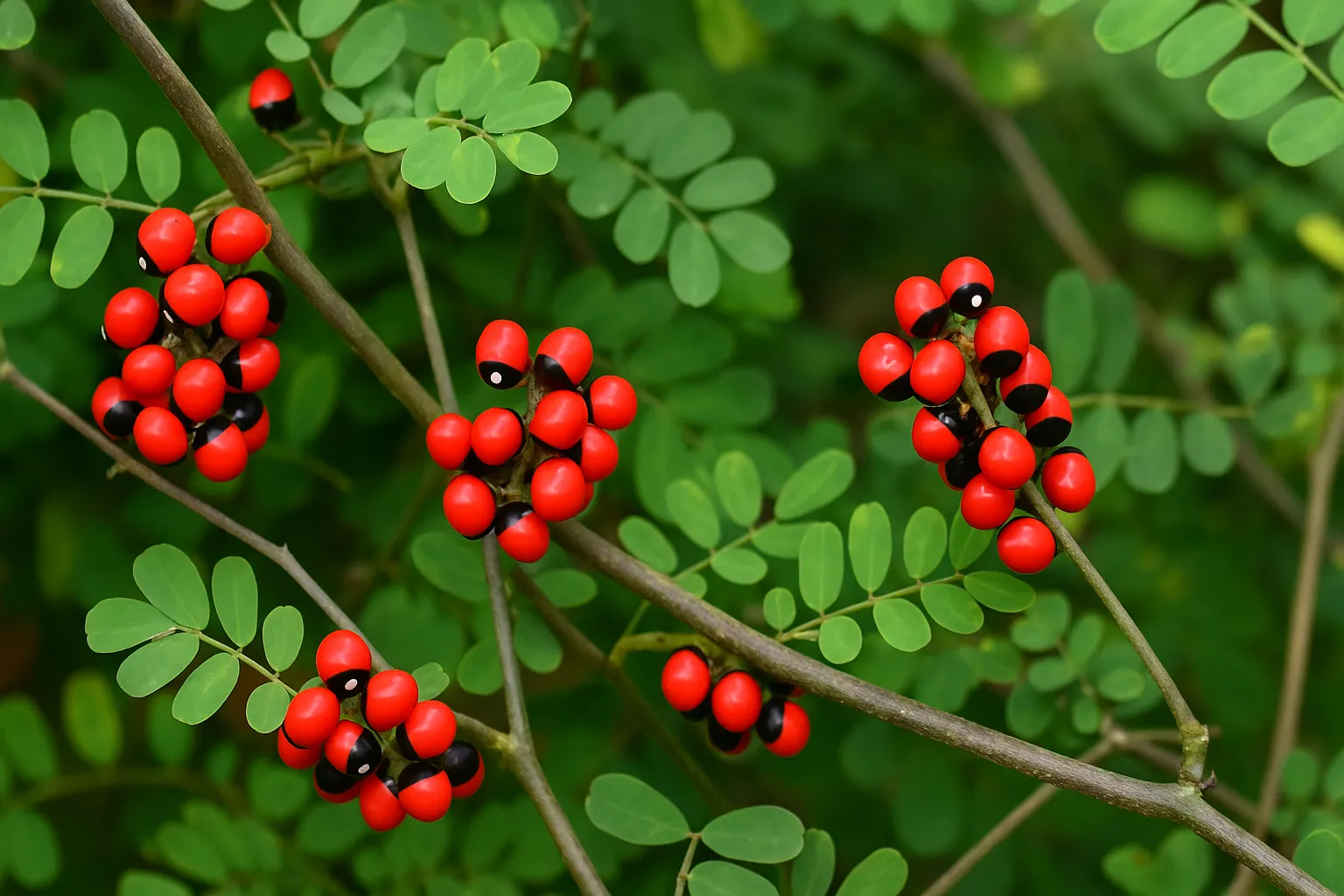 Gunja Plant (Rosary Pea Plant)