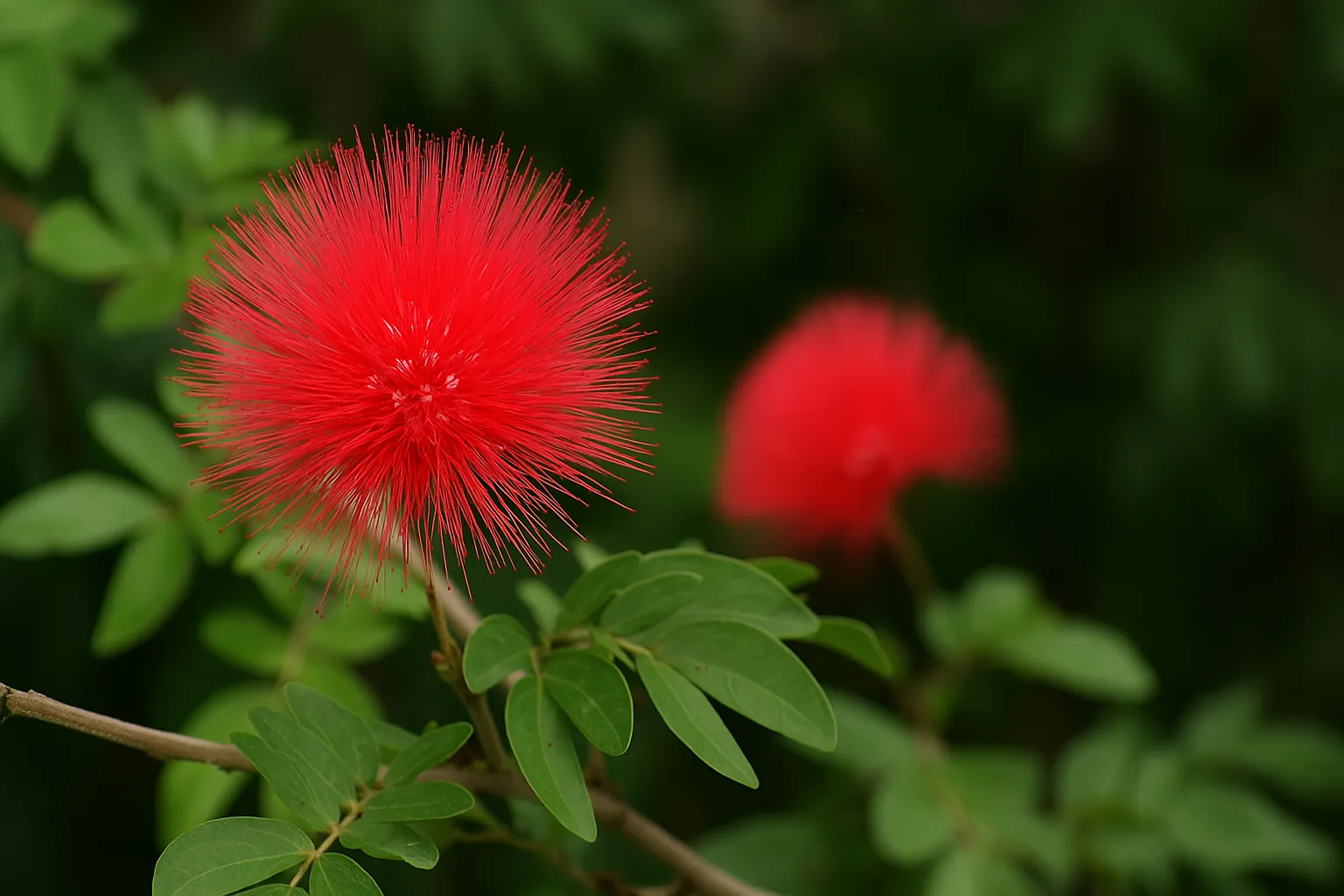 Powder Puff Plant