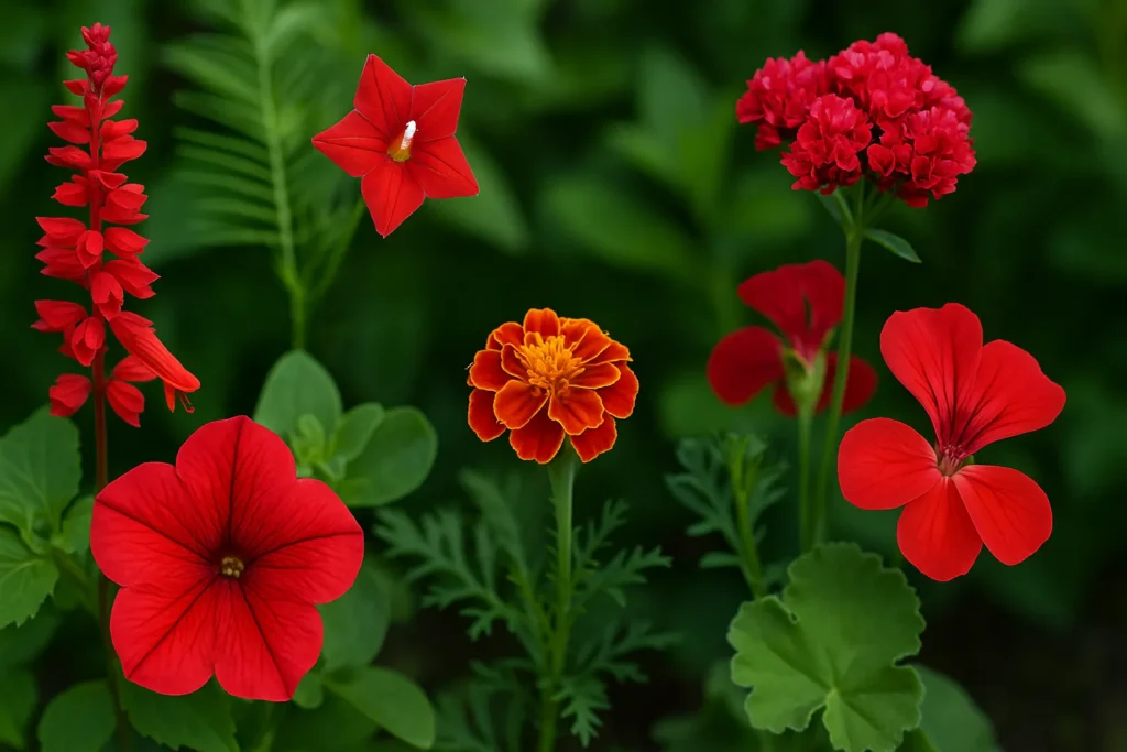 Red Flower Plants