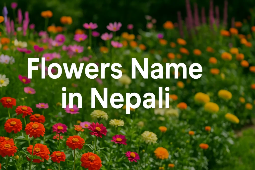 Flowers Name in Nepali
