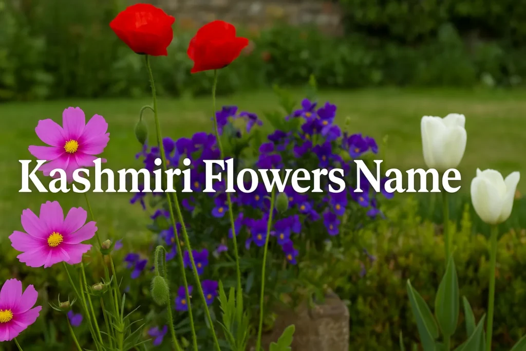Kashmiri Flowers Names