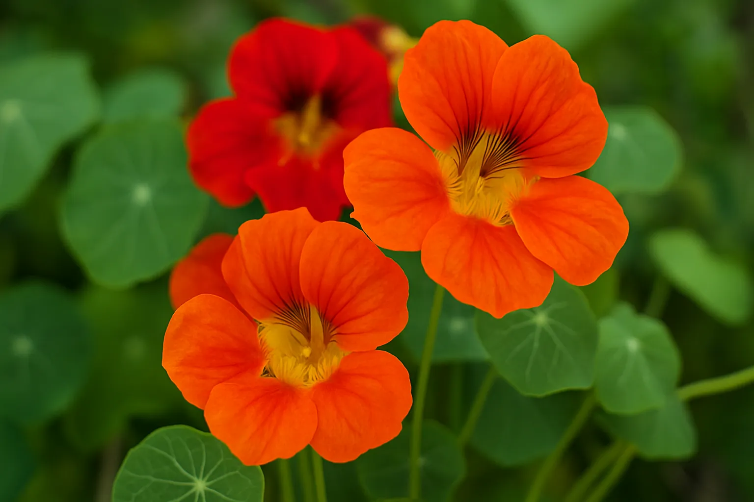 Nasturtium Flower