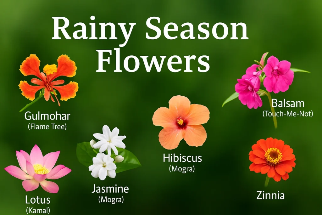 Rainy Season Flowers Name