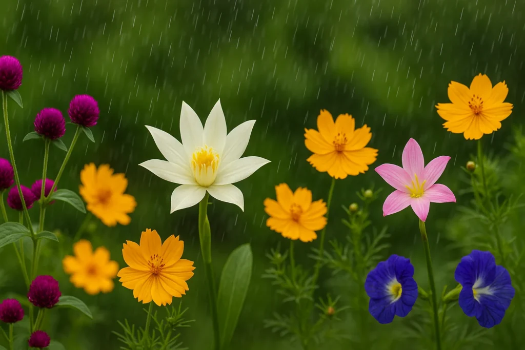 Rainy Season Flowers in India