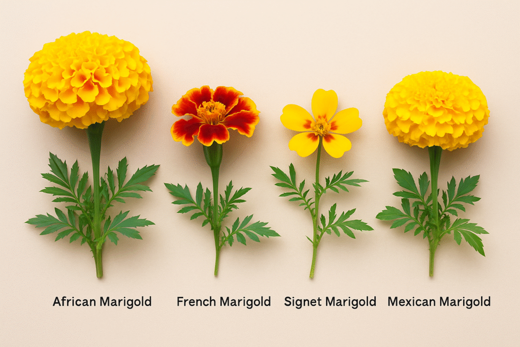 Types of Marigold Flower