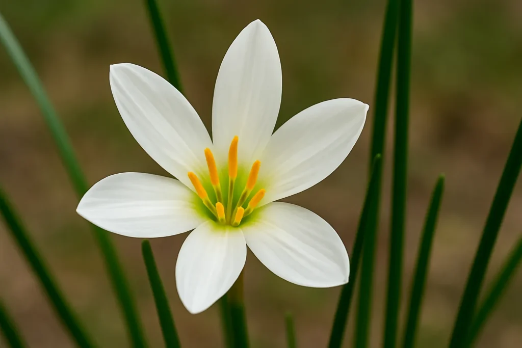 Rain Lily Flower
