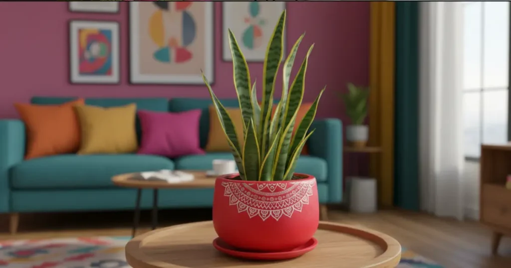 Terracotta Flower Pot with Tray
