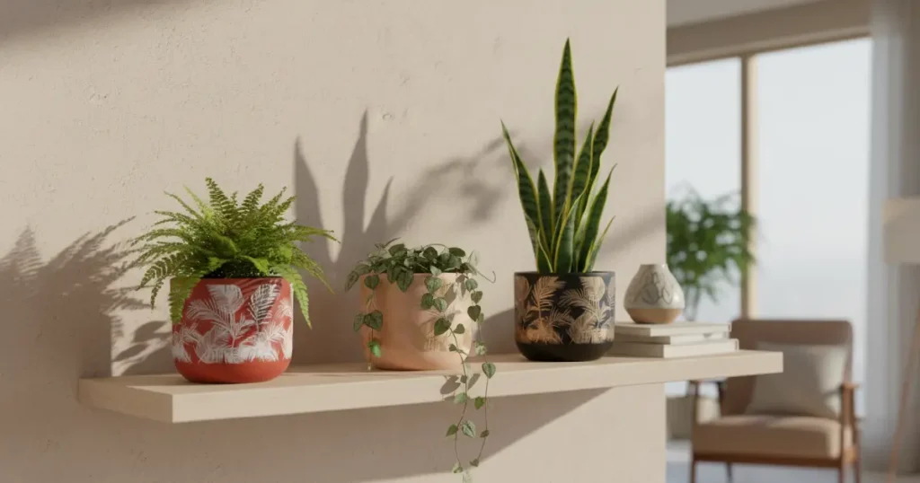 UGAOO Sienna Terracotta Indoor Pots