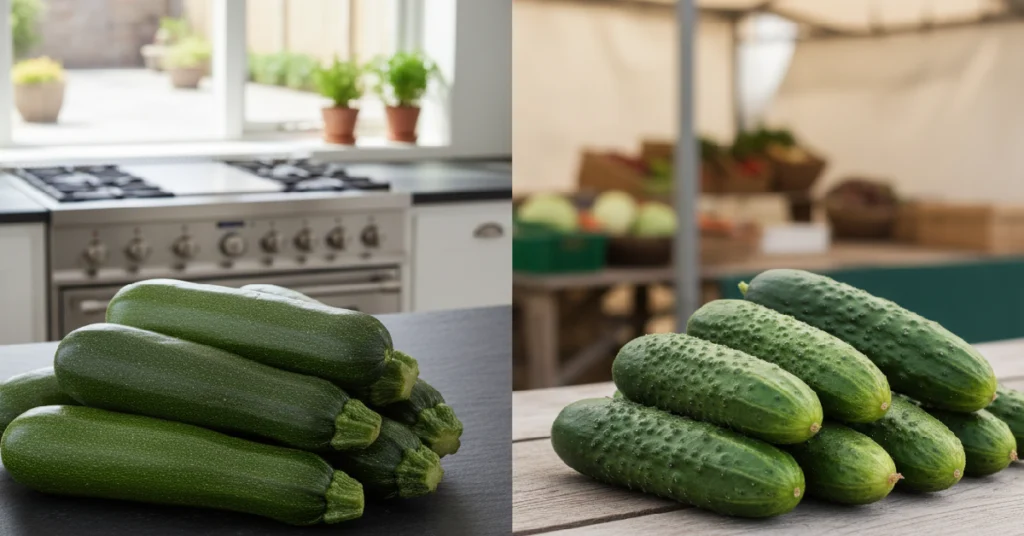 Zucchini Vs Cucumber