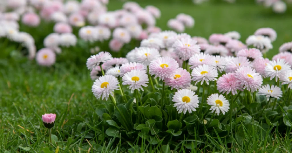 Button Daisy Flowers