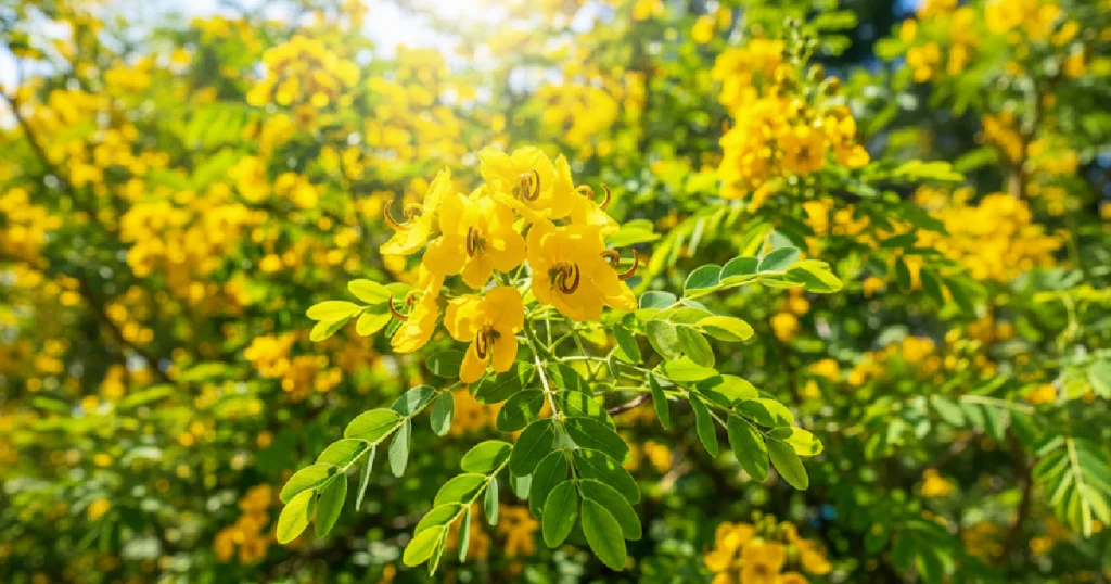Cassia Biflora Plant