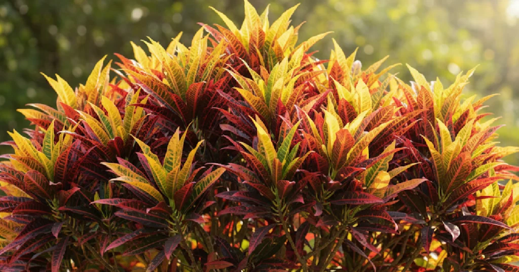 Chinese Croton Plant